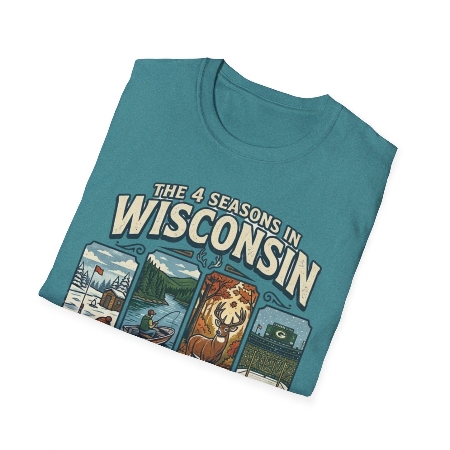 The 4 Seasons in Wisconsin T-Shirt