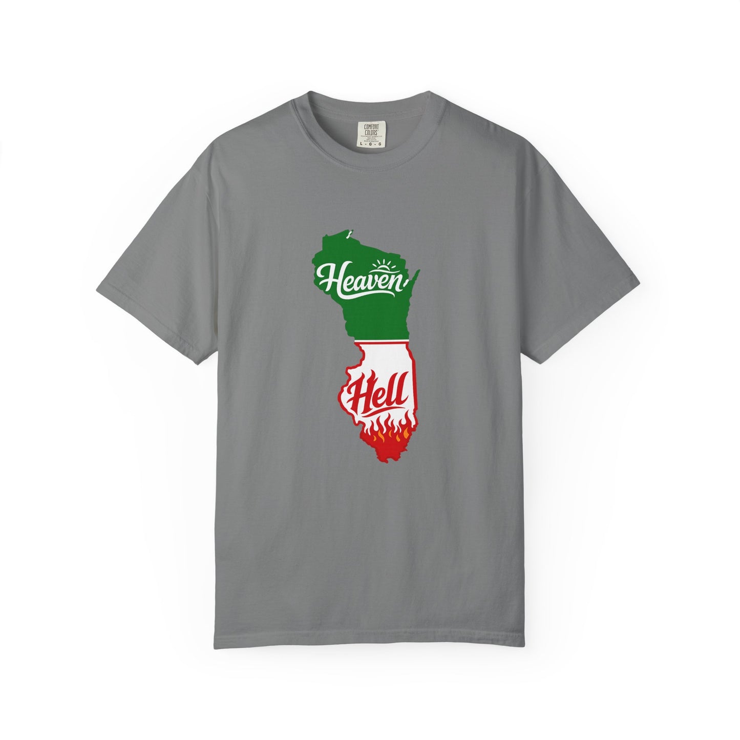Wisconsin Heaven/Hell Graphic T-Shirt