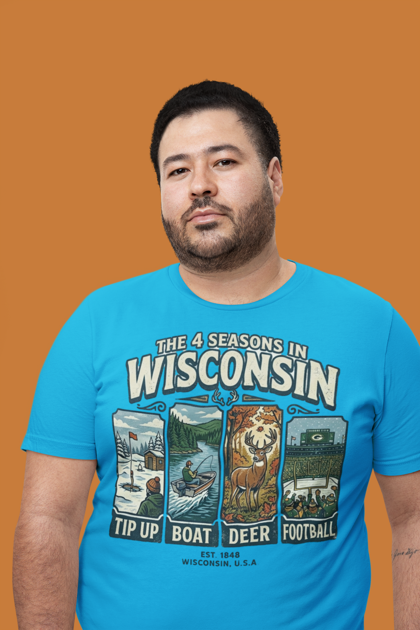 The 4 Seasons in Wisconsin T-Shirt
