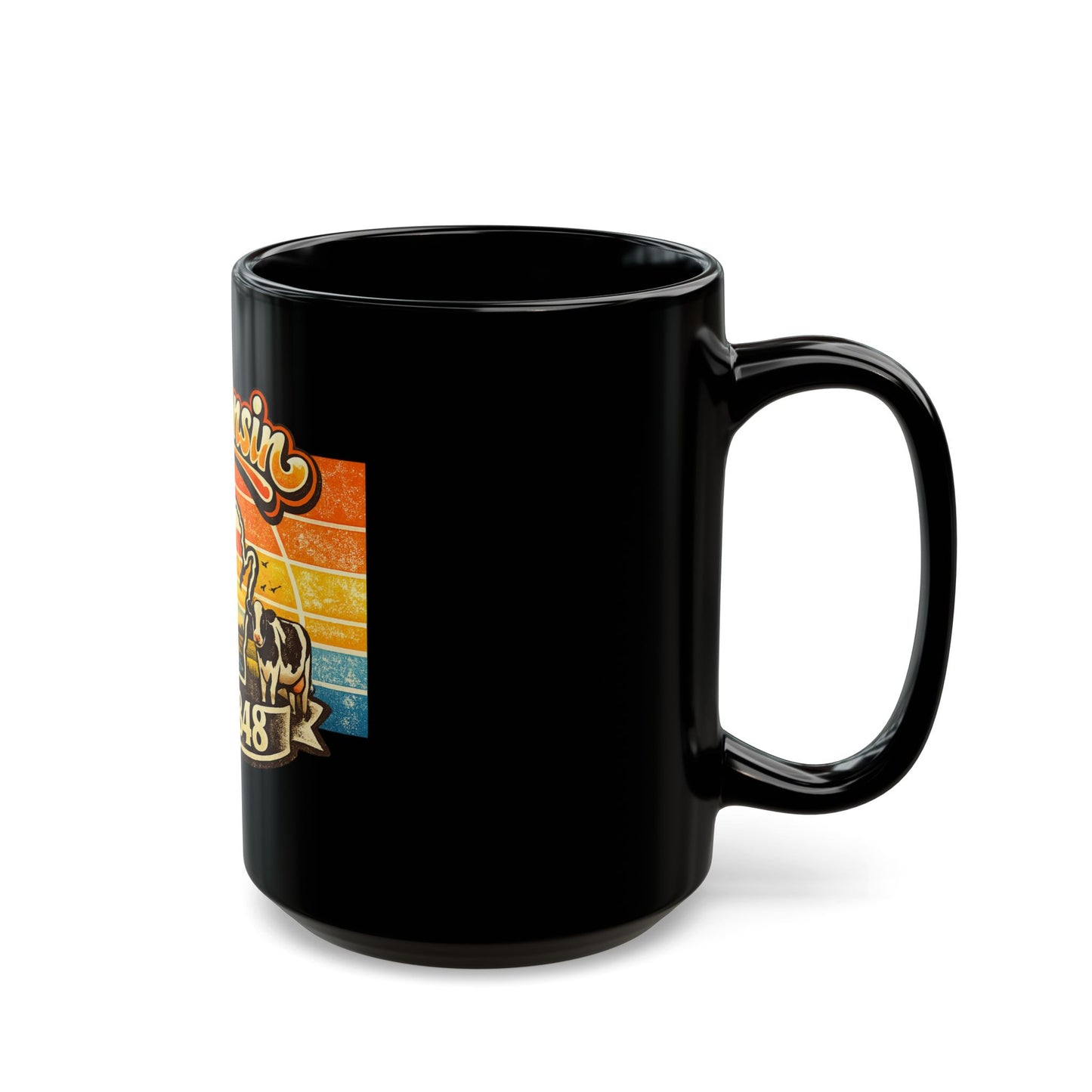 Wisconsin Dairy Cow Coffee Mug