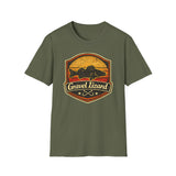 Gravel Lizard Walleye Fishing Shirt