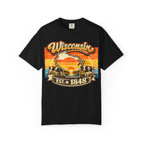Wisconsin Retro Sunset T-Shirt