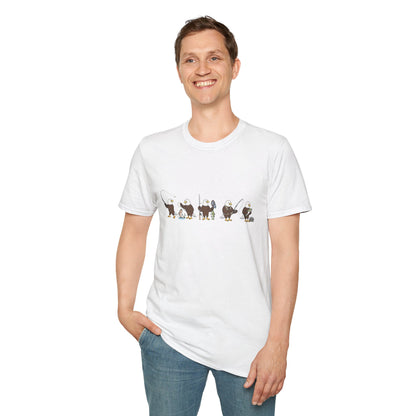 Bald Eagle Fishing Shirt