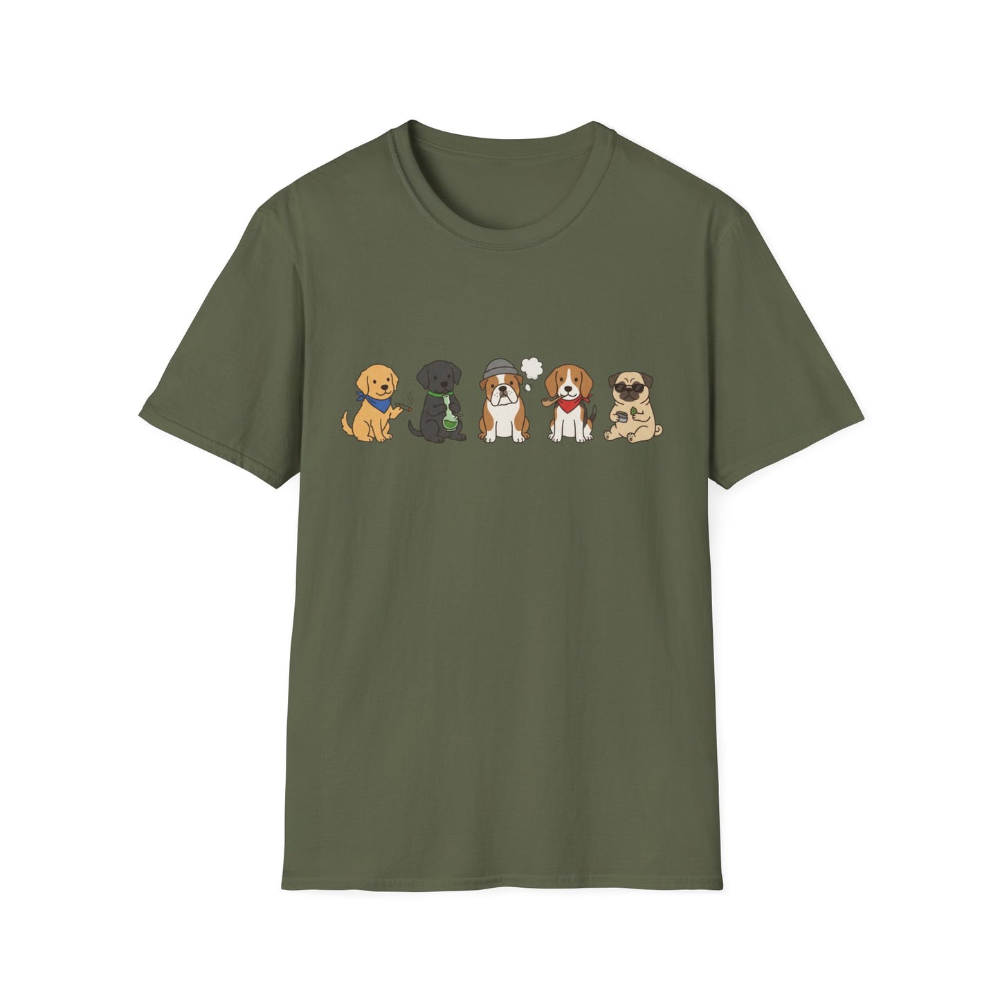 High Dogs Weed Shirt
