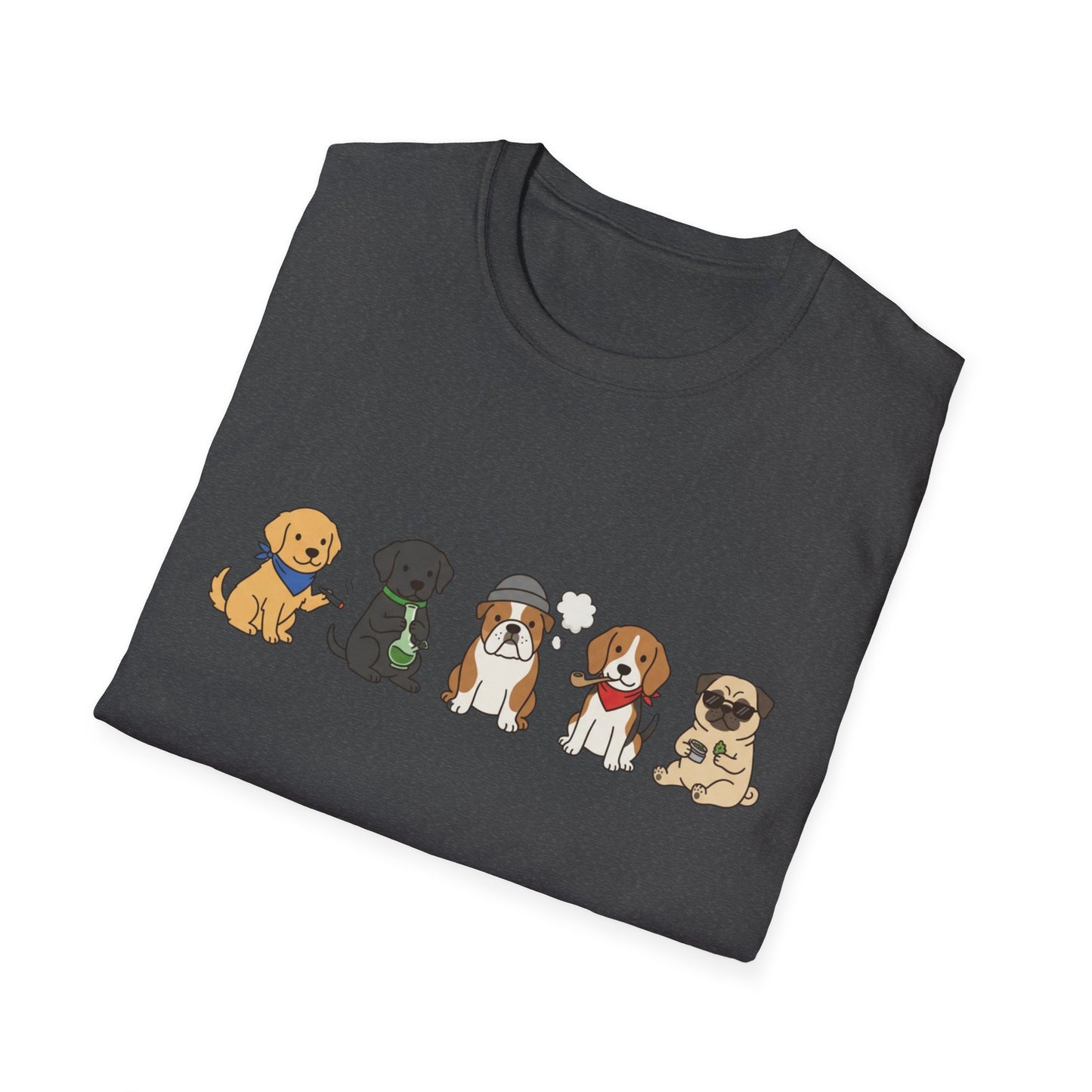 High Dogs Weed Shirt