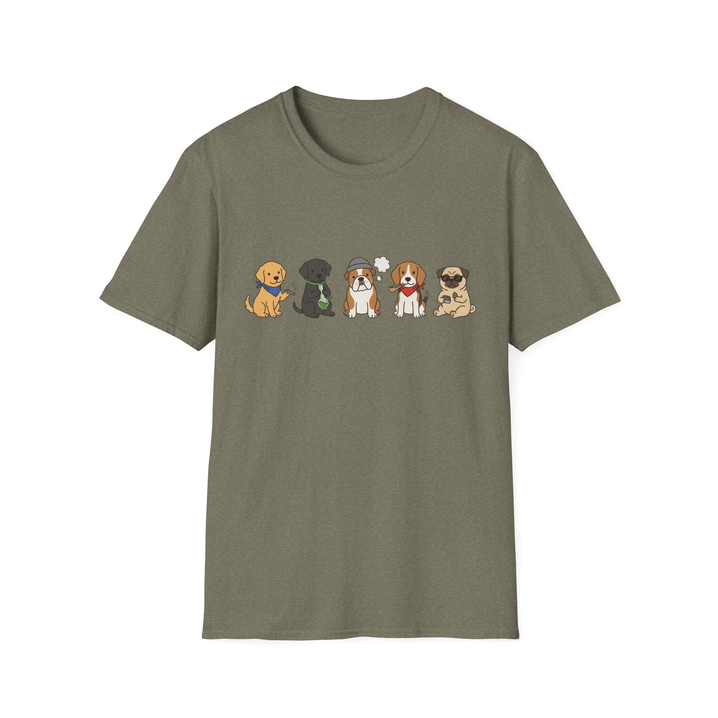 High Dogs Weed Shirt