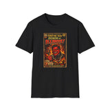 Terrifying Tales: Demon of Illinois – Vintage Horror Comic Parody T‑Shirt