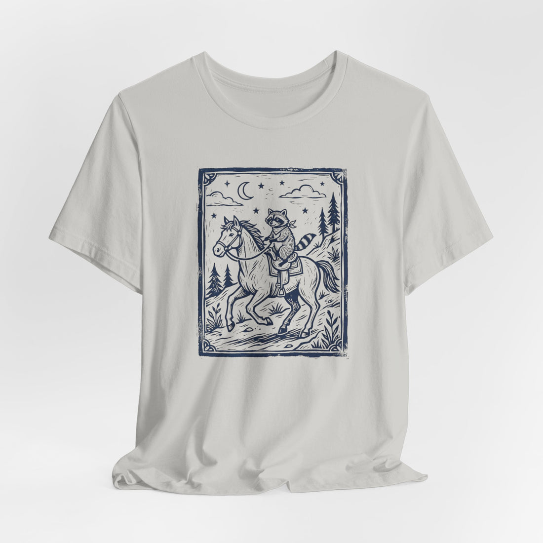 Raccoon Riding Horse T-Shirt