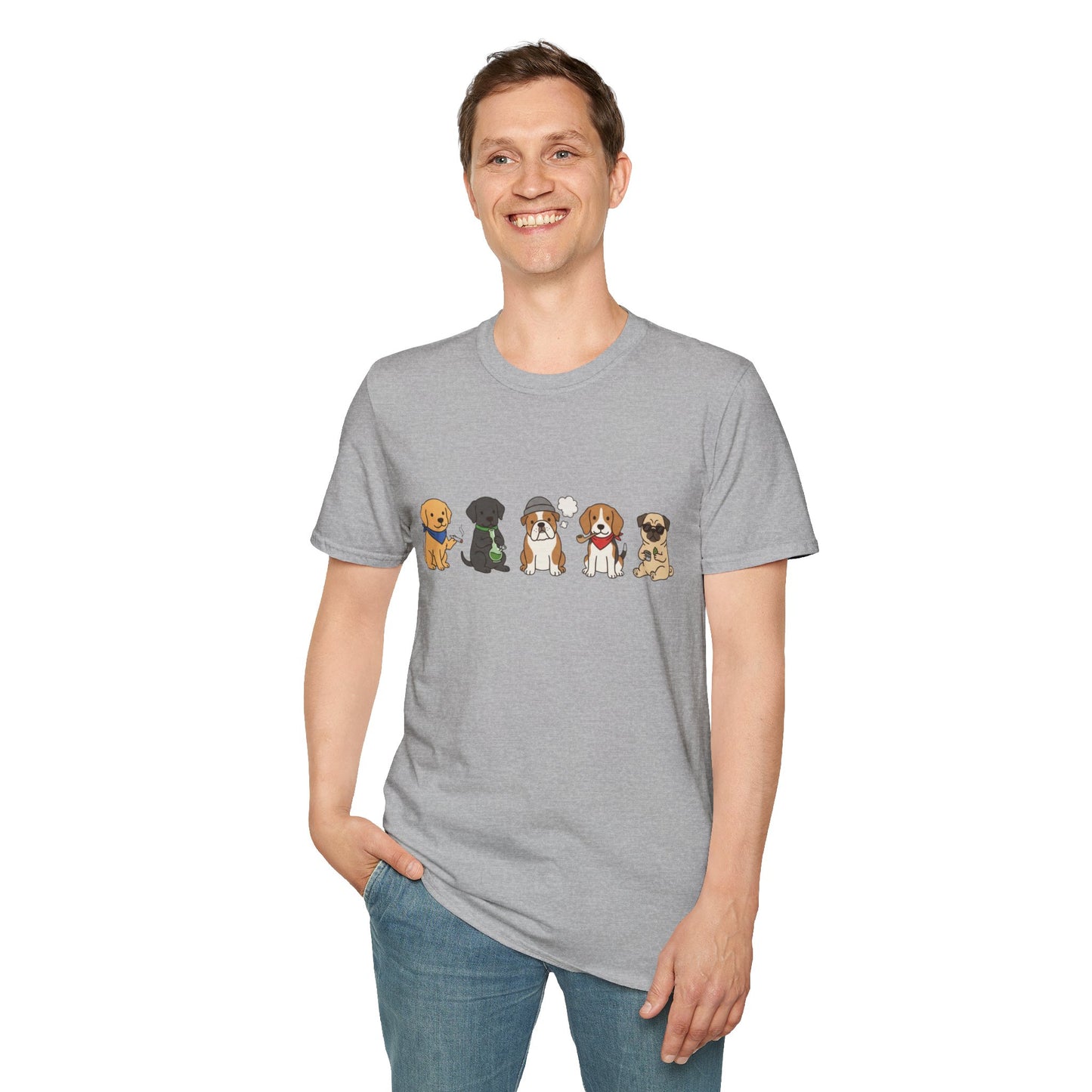 High Dogs Weed Shirt