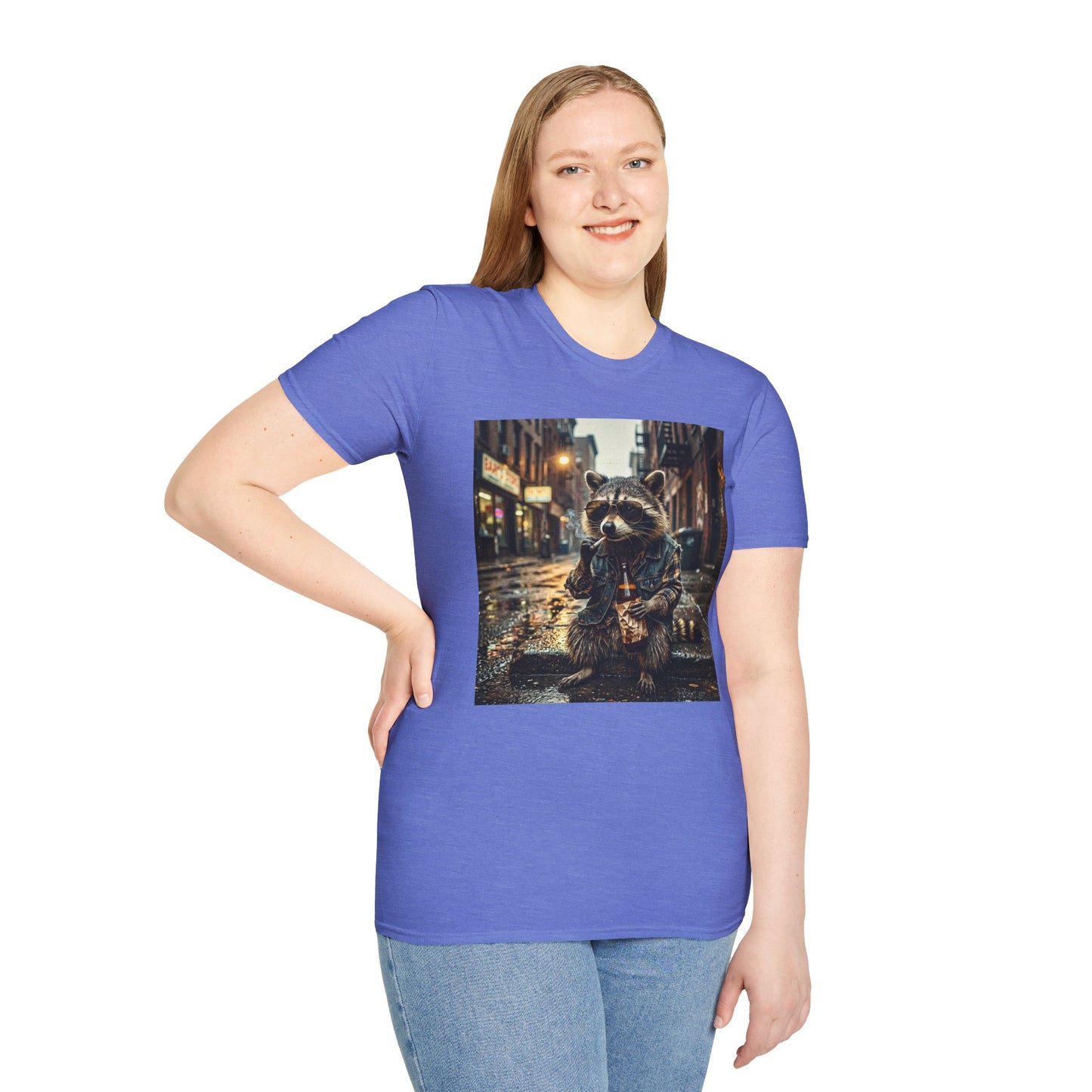 Smoking Raccoon Tee