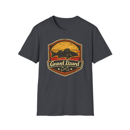 Gravel Lizard Walleye Fishing Shirt