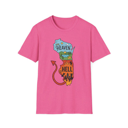 Wisconsin Heaven Illinois Hell Shirt
