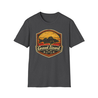 Gravel Lizard Walleye Fishing Shirt