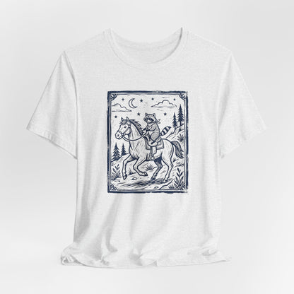 Raccoon Riding Horse T-Shirt