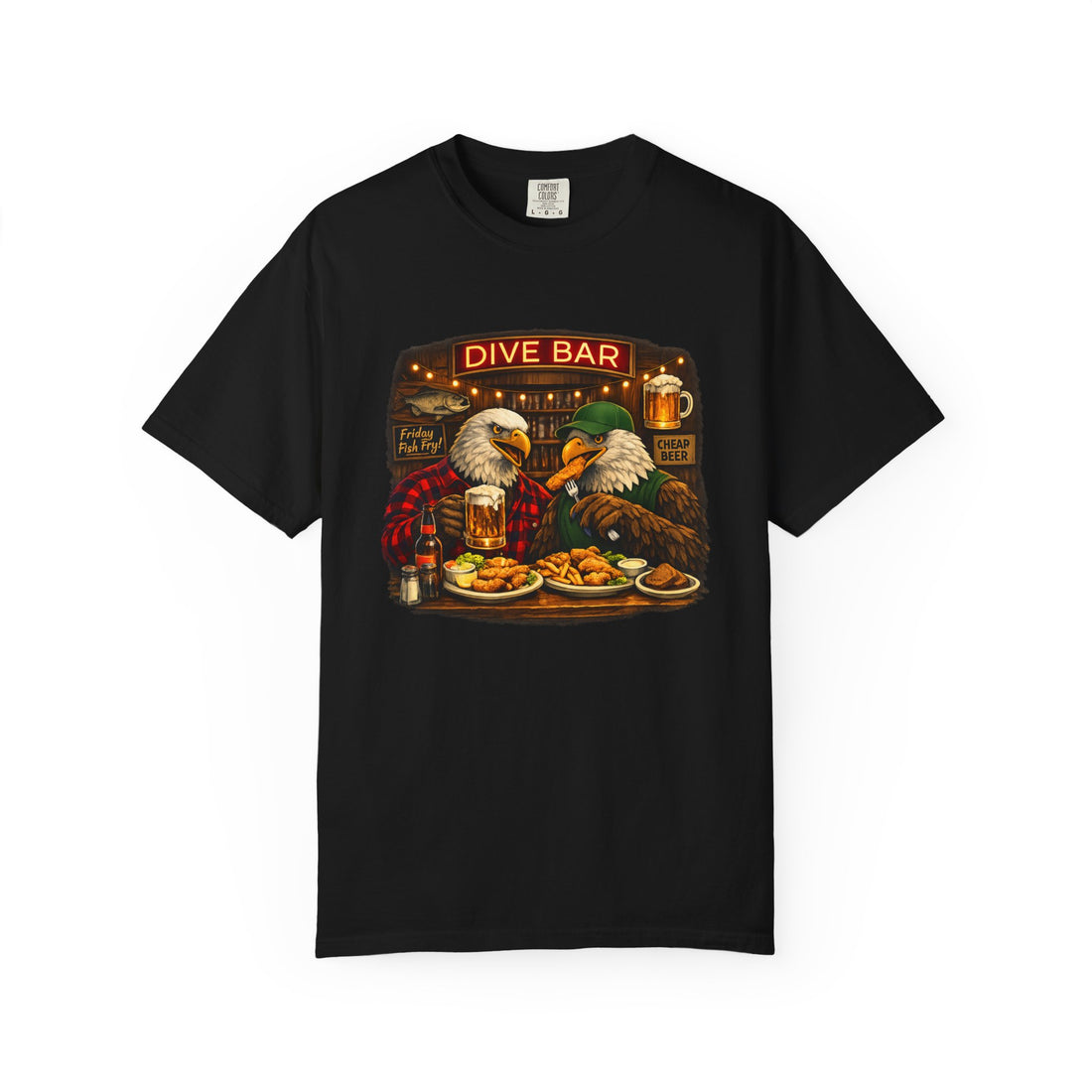 Dive Bar Eagles Fish Fry Tee