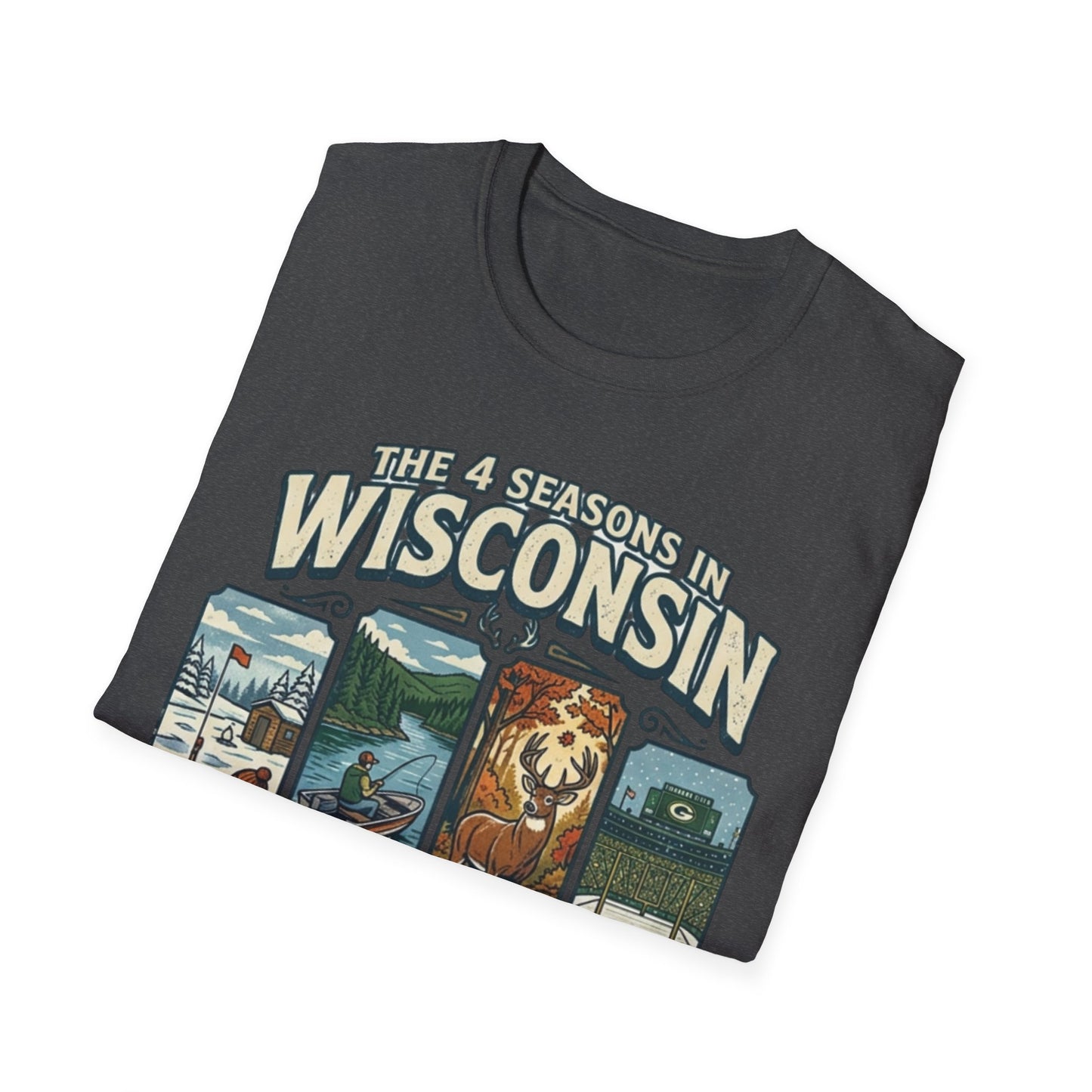 The 4 Seasons in Wisconsin T-Shirt