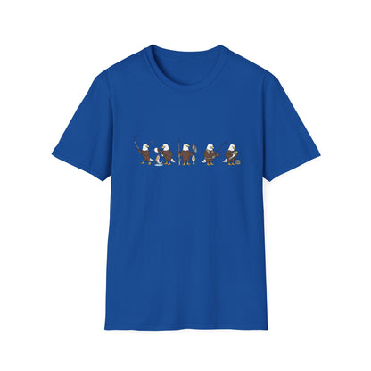 Bald Eagle Fishing Shirt