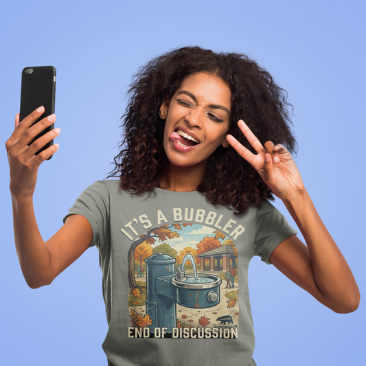 It's a Bubbler T-Shirt — Retro Water Fountain Design