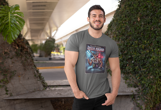 Deer Hard T-Shirt — Yippee-Ki-Yay Buckaroo Parody T-Shirt