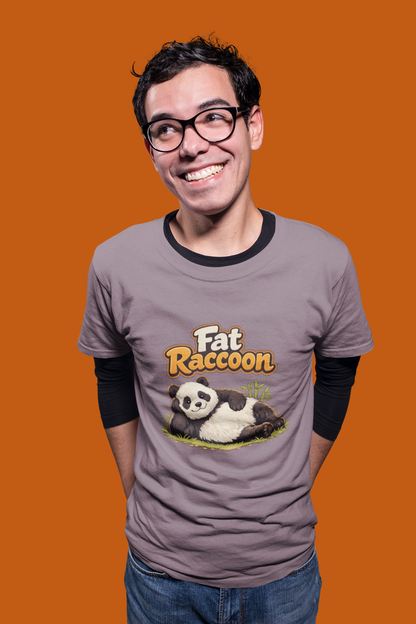 Fat Raccoon - Panda Shirt