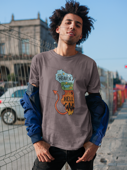 Wisconsin Heaven Illinois Hell Shirt