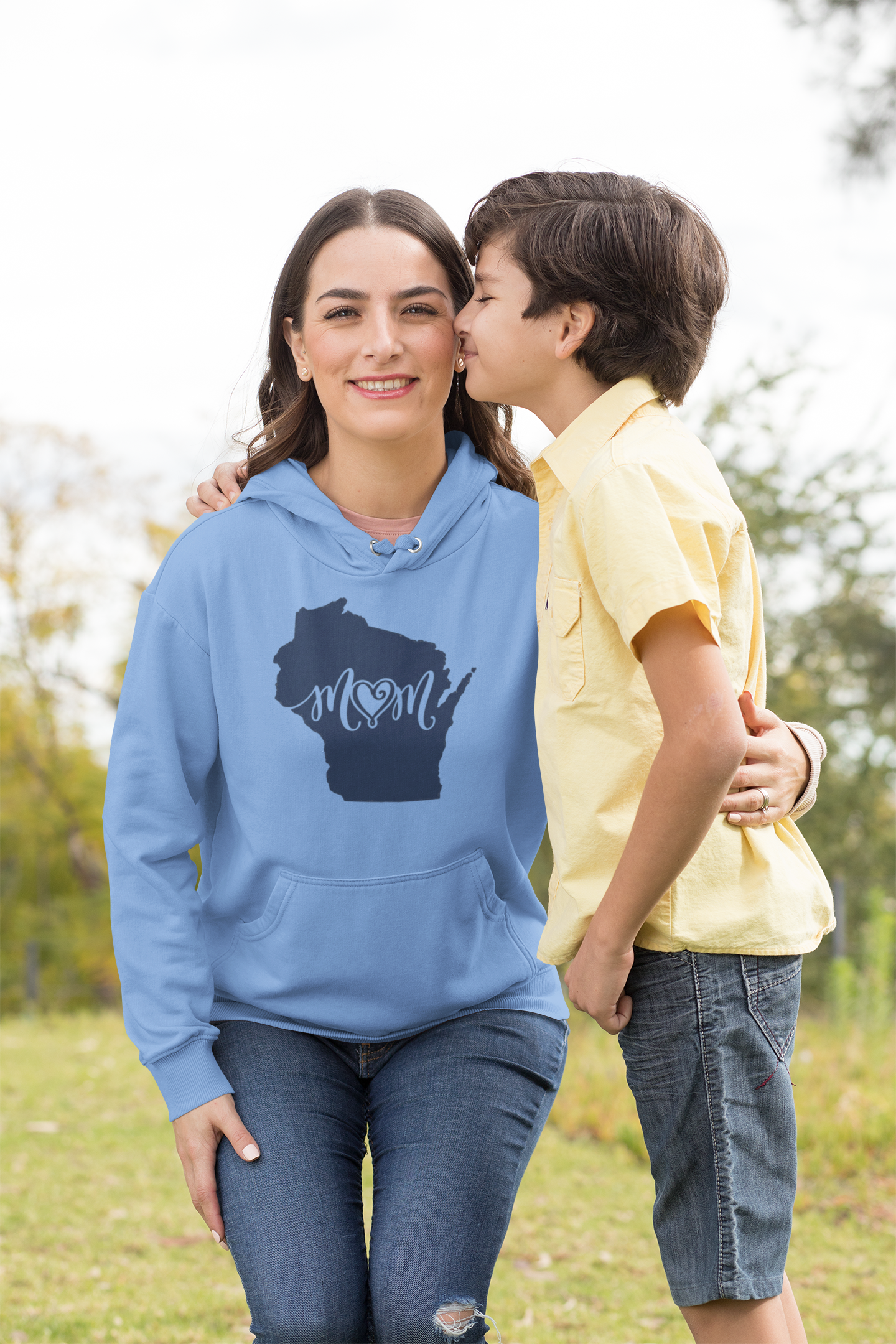Wisconsin Mom Hoodie