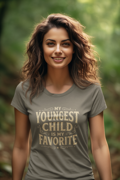 My Youngest Child Is My Favorite T-Shirt