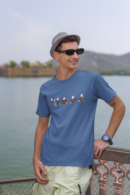Bald Eagle Fishing Shirt