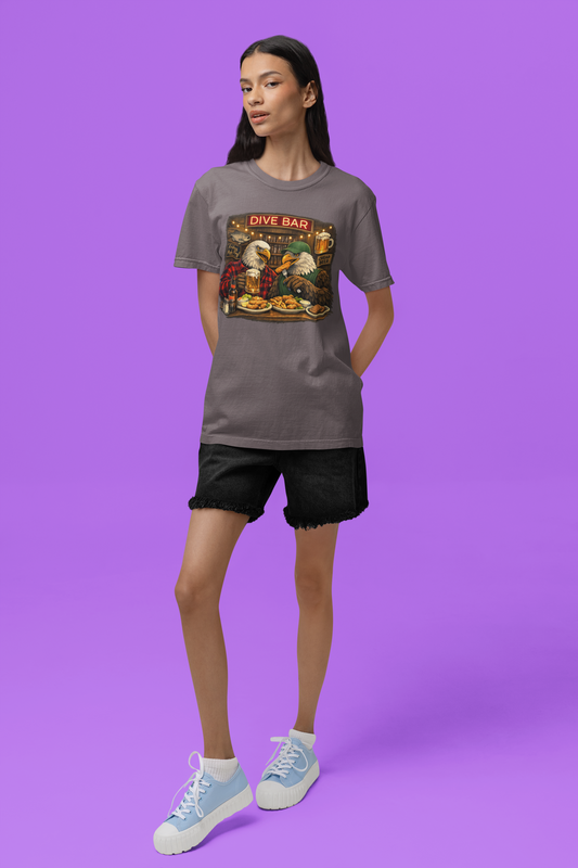 Dive Bar Eagles Fish Fry Tee