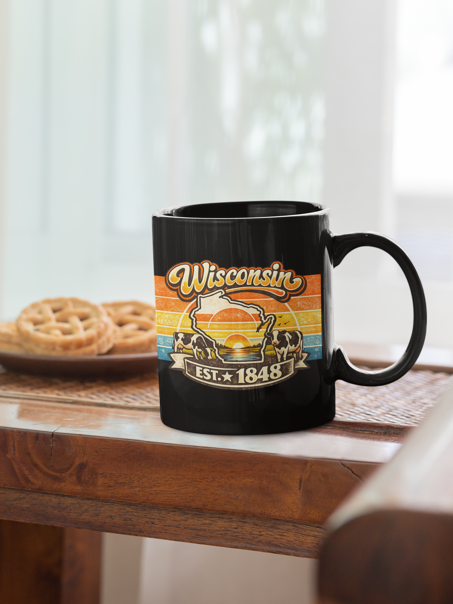 Wisconsin Dairy Cow Coffee Mug