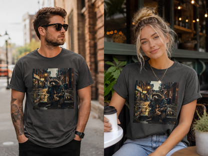 Smoking Raccoon Tee